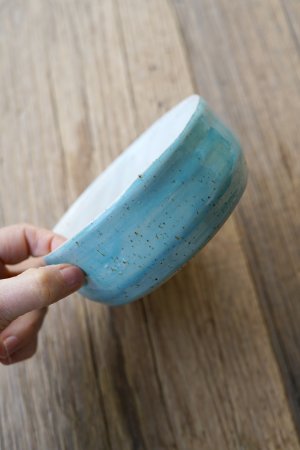 handgetöpferte Keramik  Bowl Schale für Frühstücks Müsli